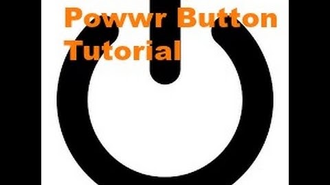How To Make Power Button Emblem (BLACK OPS 3)