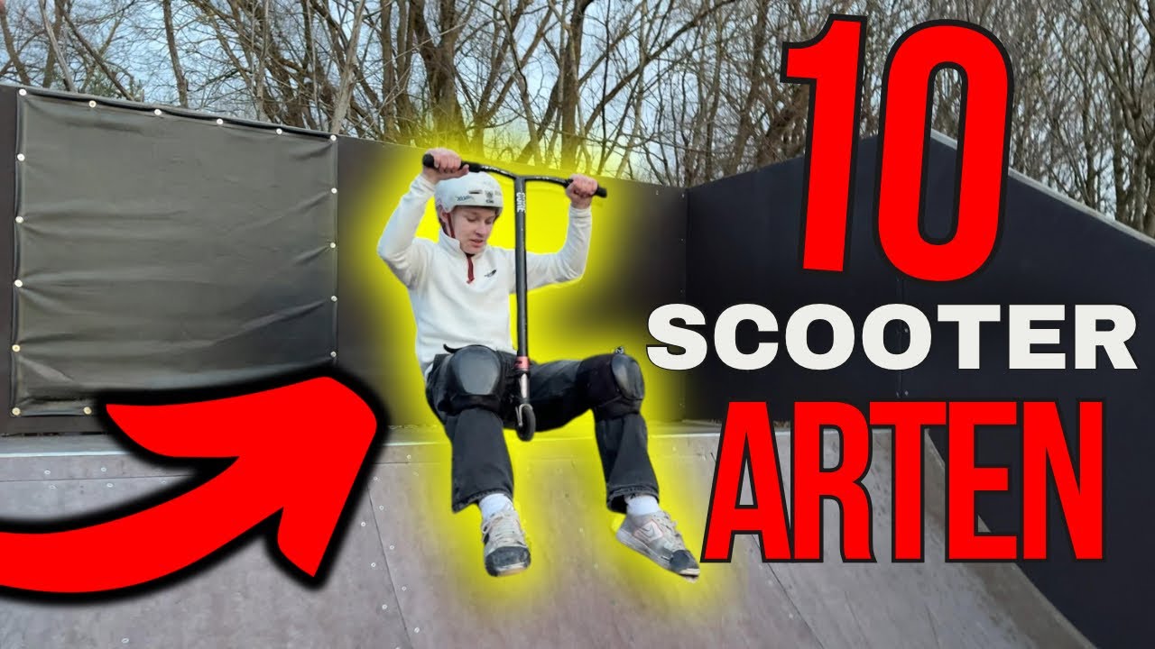 10 ARTEN VON SCOOTERFAHRERN😂!