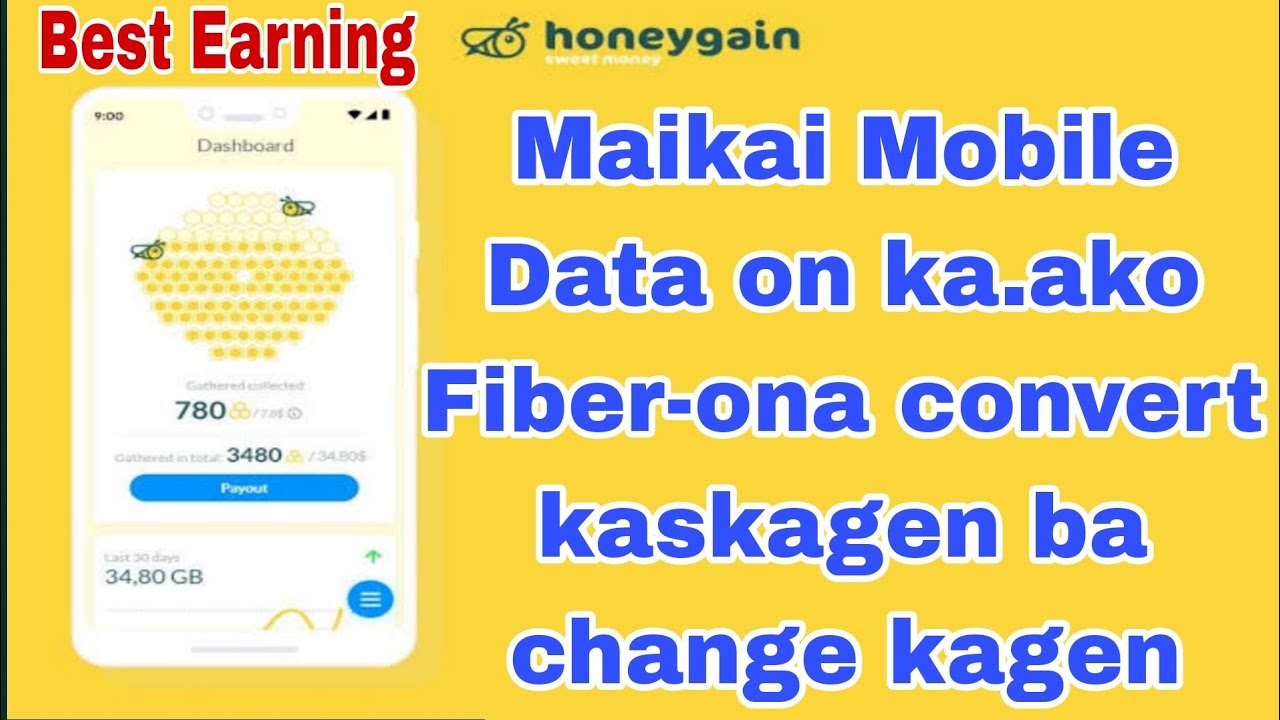 How to GB convert Honeygain Mobile Data to Fiber.. || Honeygain Best internet earning app.