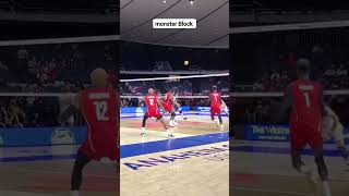 Elite volleball Blocking Skills #ArtOfBlock #Volleyball #VolleyballBlock #BlockMaster #spike