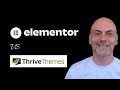 Elementor Pro vs Thrive Themes (2020): Which is Better?