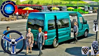 Van Simulator Driving 2026: Mini Bus Full Passenger Transport Mission - Van Game Android Gameplay screenshot 3