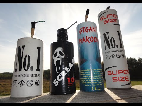 12 STRONGEST FIRECRACKERS IN EUROPE – Gigant Maroon, Cipolla XXL, Little  Joe, Cobra 8, Scream 100… –