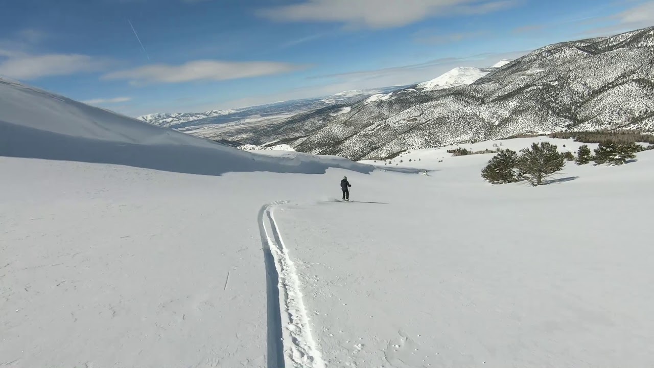 Backcountry Skiing Ely, Nevada YouTube