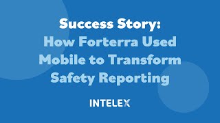 [Success Story] How Forterra Modernized Safety Reporting with Intelex Mobile