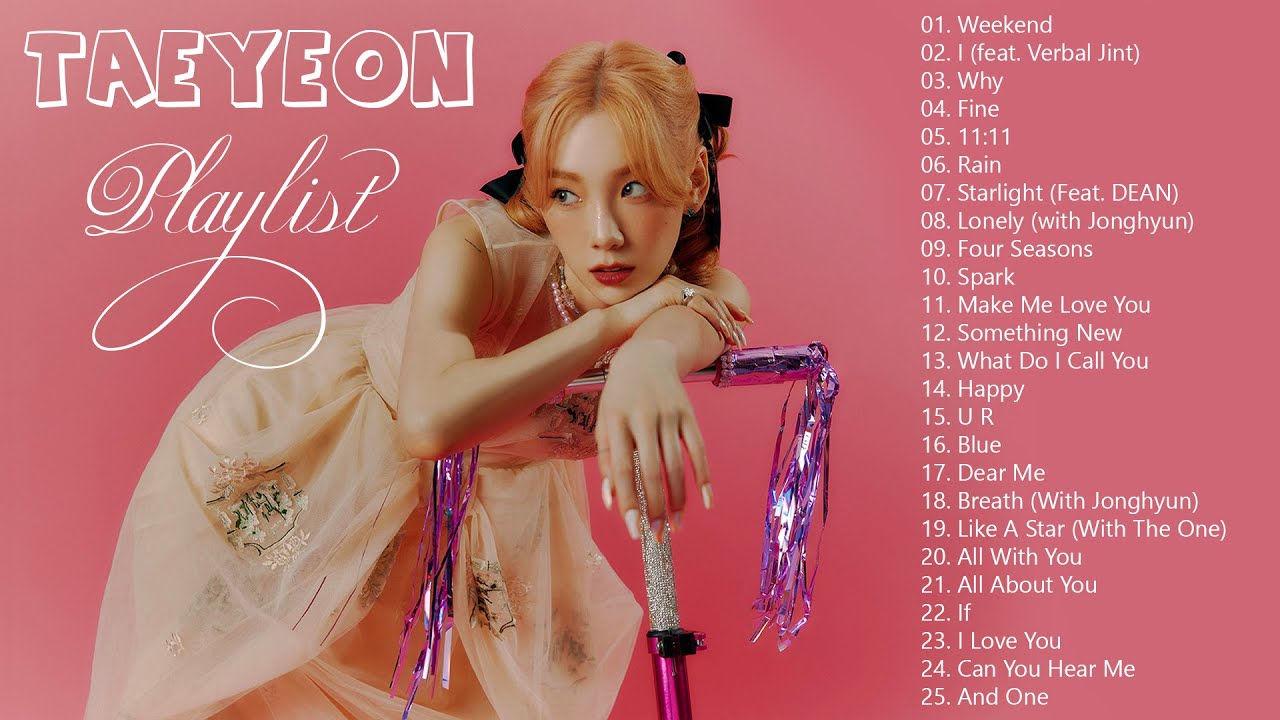 TAEYEON BEST SONGS PLAYLIST 2021 | 태연 노래 모음