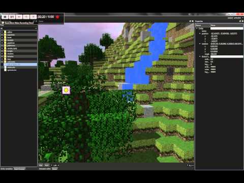Lumix Engine - rendering world from Minecraft