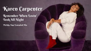 Watch Karen Carpenter Remember When Lovin Took All Night video