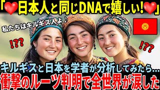 【海外の反応】「日本人とキルギス人は似すぎている」キルギスと日本のDNAを科学者が古代から分析してみたら...驚愕の事実が明らかに！世界の研究者が度肝を抜かれた！！【日本称賛】#日本人 #遺伝子