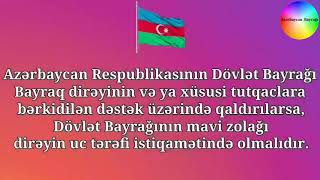 Azərbaycan Bayrağından Düzgün Istifadə Qaydaları