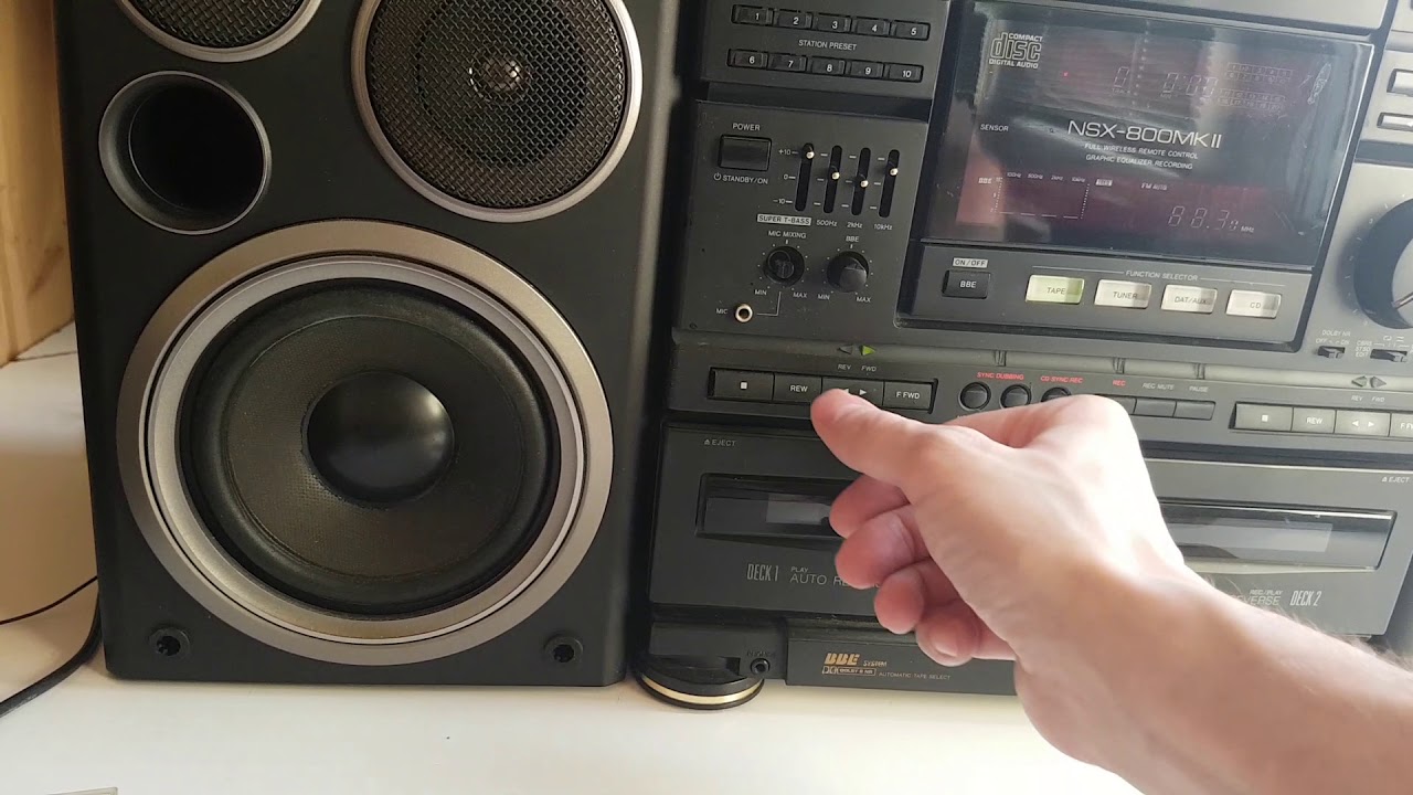 AIWA NSX-800MkII - YouTube