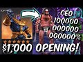 $1,000 Greater Gifting Crystal Opening - THANOS & WOLVERINE WEAPON X - Marvel Contest of Champions