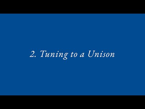 2  Tuning to a Unison