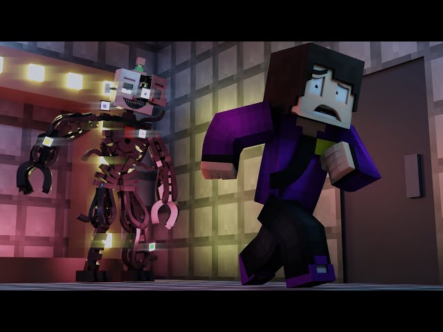 Daddy's Little Monsters | FNAF Minecraft Music Video (Song by TryHardNinja) [Dark Descent 2/4] class=