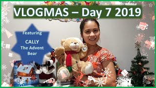 Vlogmas - Day 7 | Unboxing Advent Calendars | ALDI's CALLY The Advent Bear