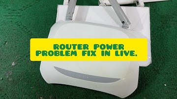 router power problem fix in live!