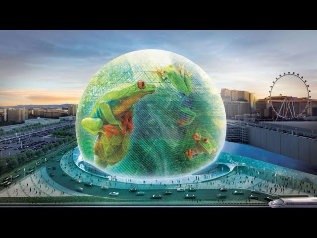 Building the Las Vegas Sphere: World's Largest Spherical Structure