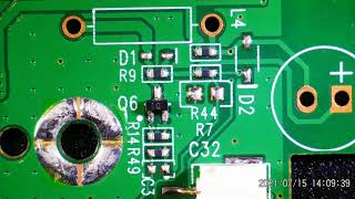 Logitech Wireless Keyboard K340 Board