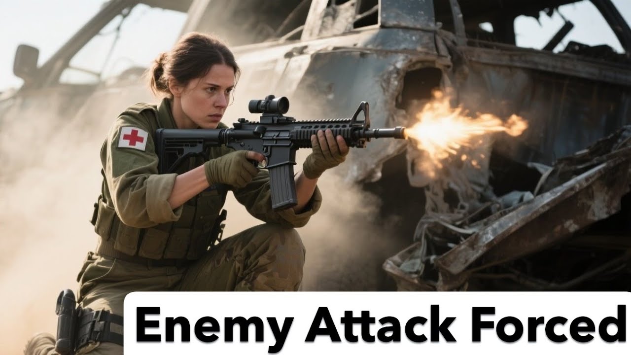 She Was Only a Military Ambulance Driver—Until an Enemy Attack Forced Her to Fight Like an Elite So