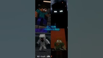 Herobrine & Null Vs Entity 303 & Alexbrine 😈 #minecraft #herobrine #null #viral #entity303 #shorts