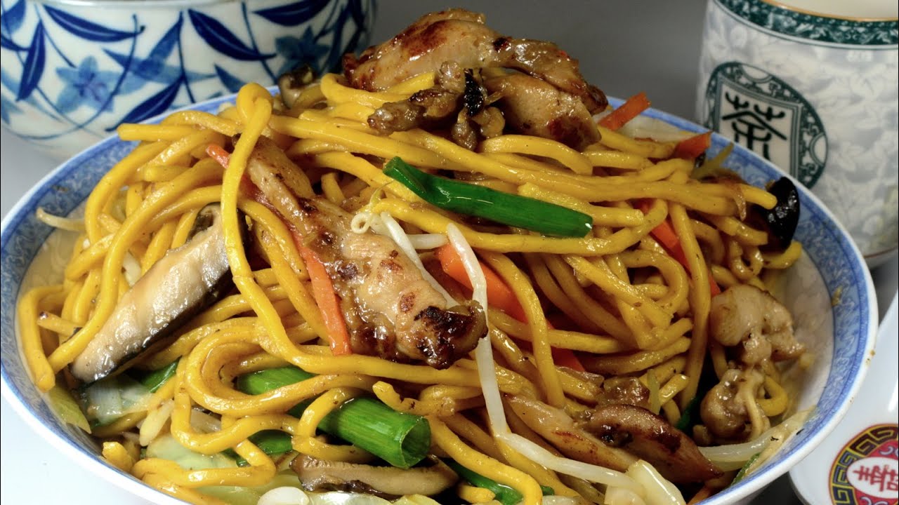 Chicken Chow Mein Stir Fry Shanghai Way