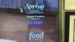 Food Network Spring Baking Championship countdown bug