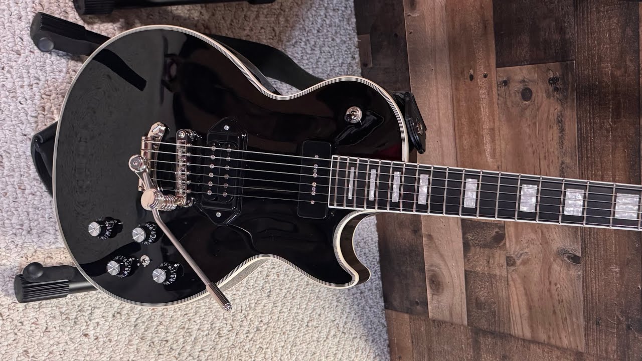 ギター Epiphone Les Paul Custom 2023 2023 Epiphone Les Paul Custom P-90's – Moze Guitars