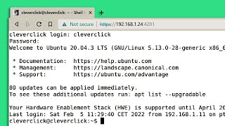Shell in a box! Shell in a web browser! [Debian based systems Installation] screenshot 3