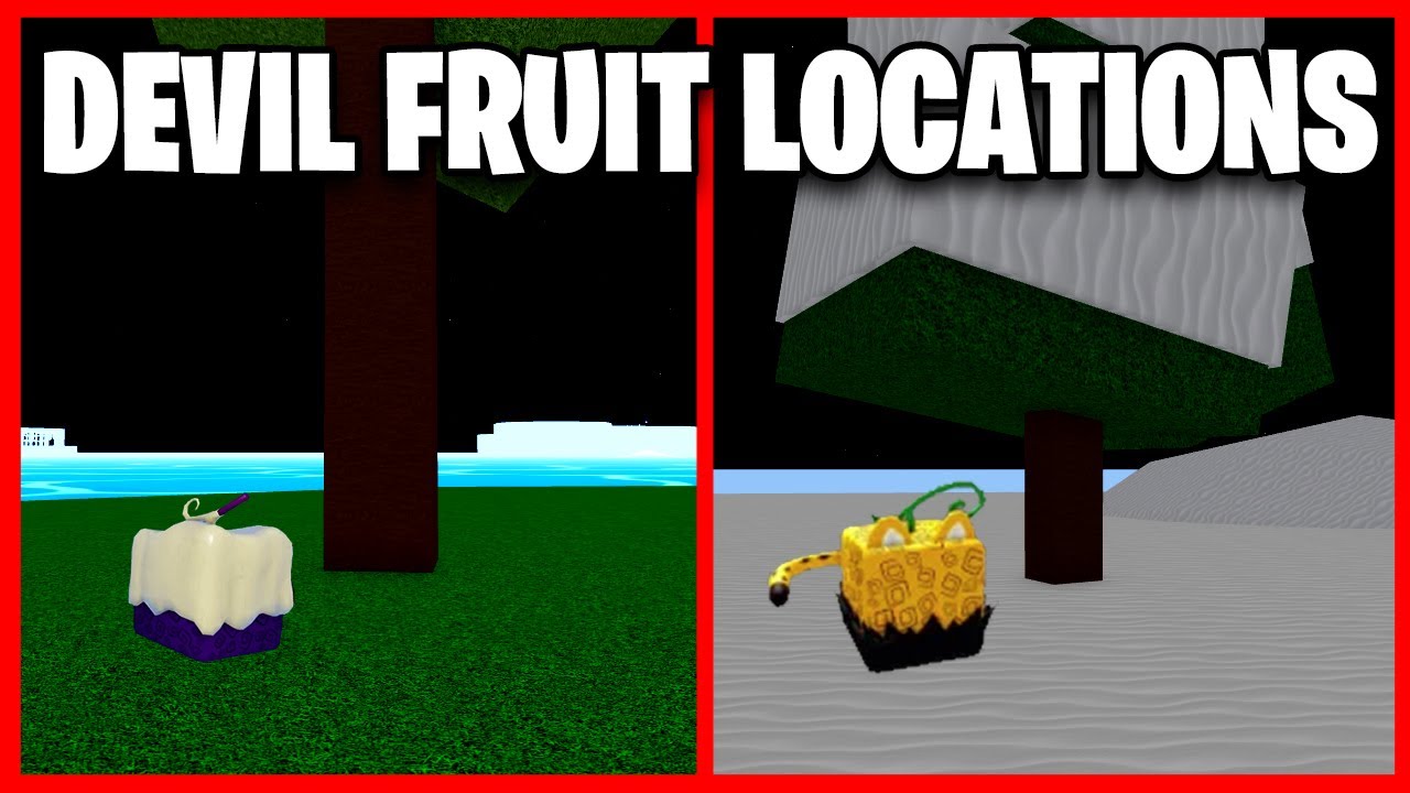 All Fruit Spawn Locations (Blox Fruits) SEA 2 