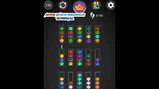 Ball Sort Master Level 176 - 180 Walkthrough