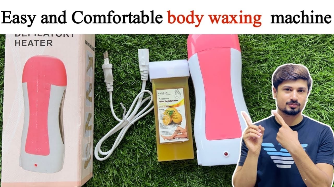 3in1 hair removal body waxing machine How to use wax roll on machine