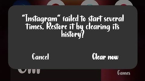 Hoe je het probleem kunt oplossen dat Instagram meerdere keren niet startte door de geschiedenis ...