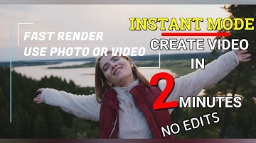 Create Video Without Editing In 2 Minutes - Instant Mode In Wondershare Filmora