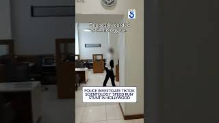 Police investigate TikTok Scientology ‘speed run’ stunt in Hollywood