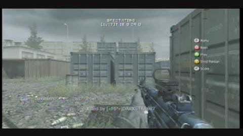 COD4 1v1 shipment T IE G IR O VS DARKSTAR