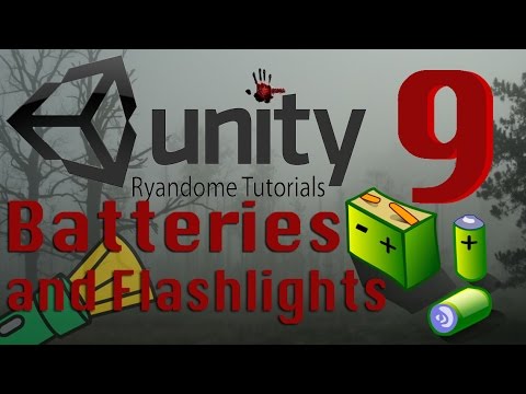 Pick Up Objects. Batteries! How to make a Horror Game 9 Unity 3D.
