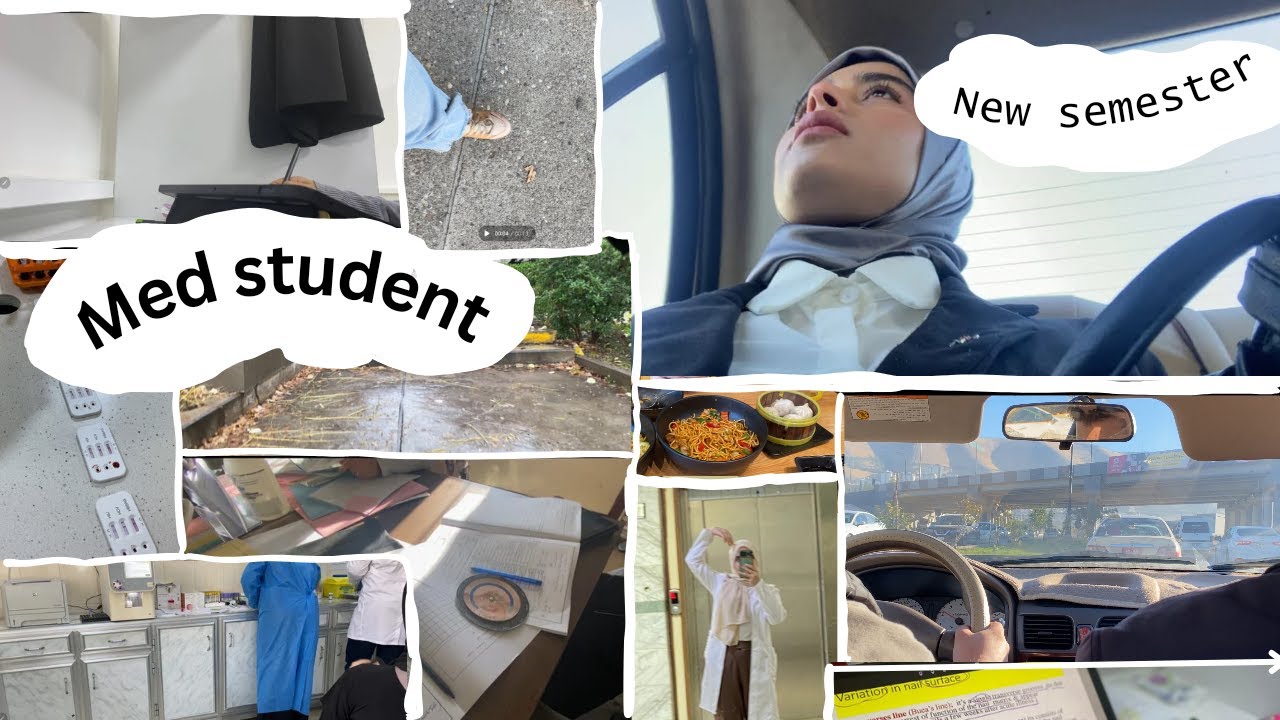 VLOG 1:new semester, fourth year of medicine, just STUDY and SERVIVE .سەرەتای دەوامی مەرحەلە ٤ی توب