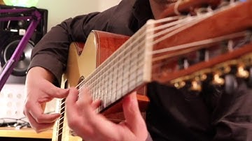 Legato Playing - Ibanez G208 8-string Fingerstyle