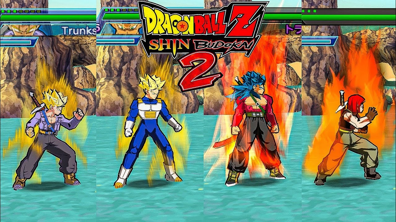 Dragon Ball Shin Budokai 2 Mod All Trunks Transformations Dragon