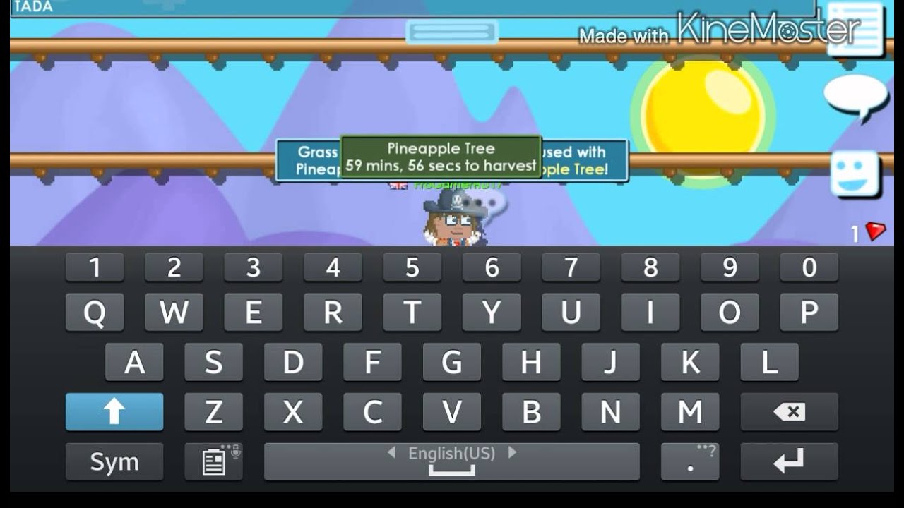 Growtopia How to make pineapple tree YouTube