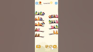 Bird Sort Colour GAMEPLAY LEVEL 12🔥Subscribe Channel@8-Bit games🔥