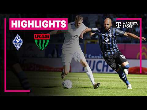 SV Waldhof Mannheim - 1. FC Schweinfurt 05 | Highlights 3. Liga | MAGENTA SPORT — football highlights