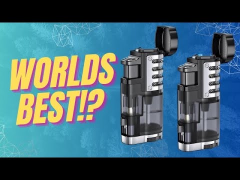 TOPKAY 2 Pack Torch Lighter Review and Unboxing!