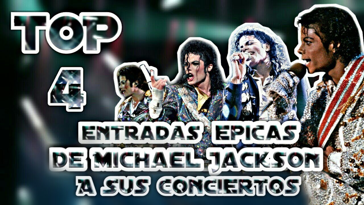 TOP 4 Entradas Épicas De Michael Jackson A Sus Conciertos |HD| Aldair