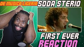 SODA STEREO - De Musica Ligera RAP FAN REACTS TO SODA STEREO (REACTION!!) HONEST REACTIONS