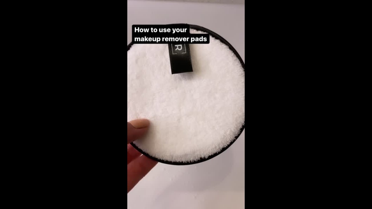 How To Use Reusable Makeup Remover Pads #shorts