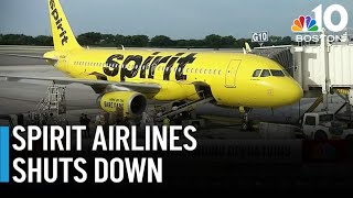 Spirit Airlines abruptly shuts down, ending operations — what it said