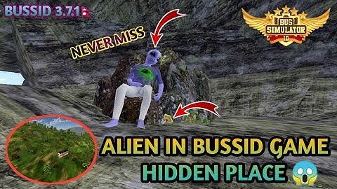 Hidden Map Mod For Bus simulator indonesia 😱 || Alien 👽 In Bussid 3.7.1|| New Map Mod For Bussid V3