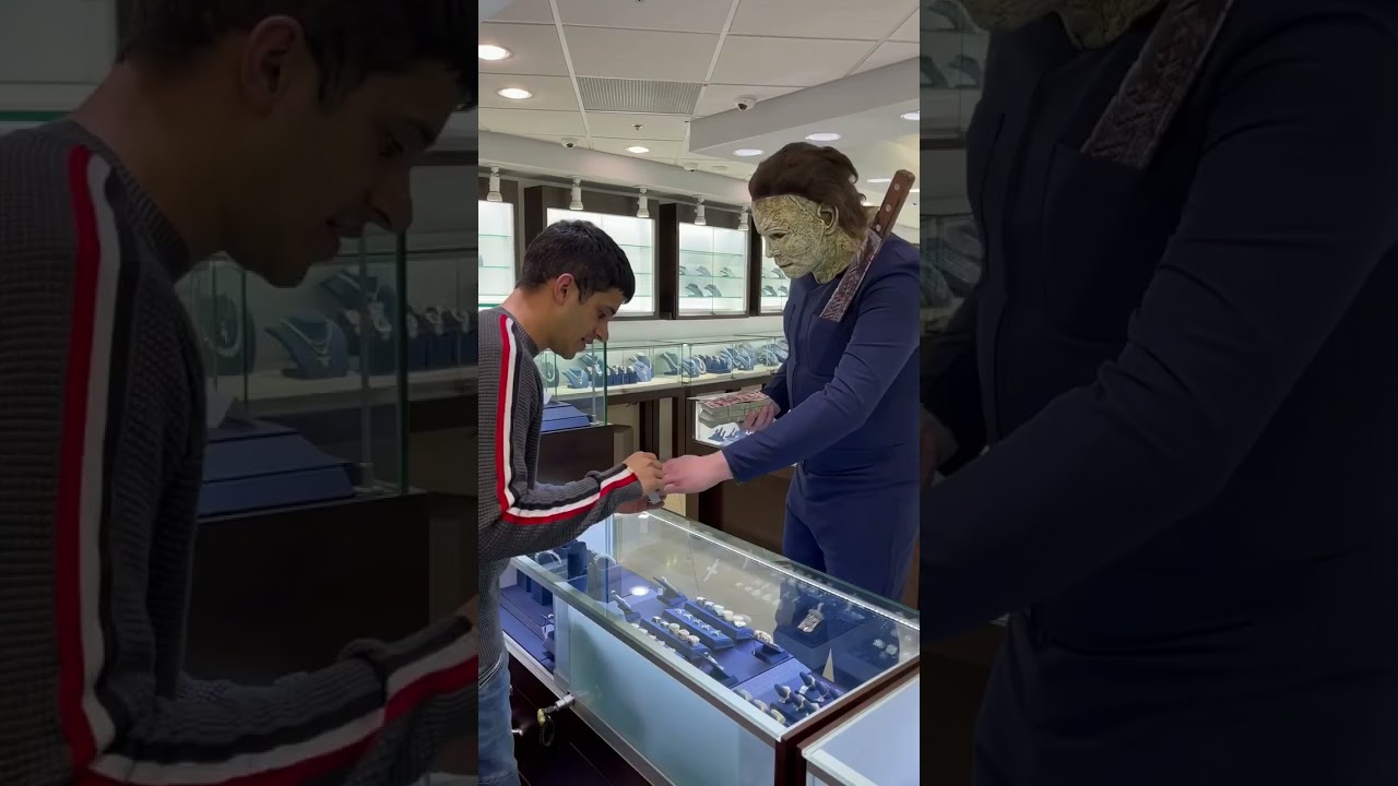 Michael Myers Shopping at Icebox 😳 