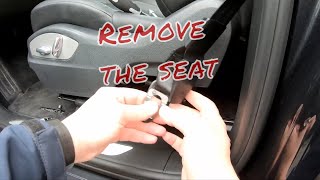 How to remove and install a Porsche Macan S seat